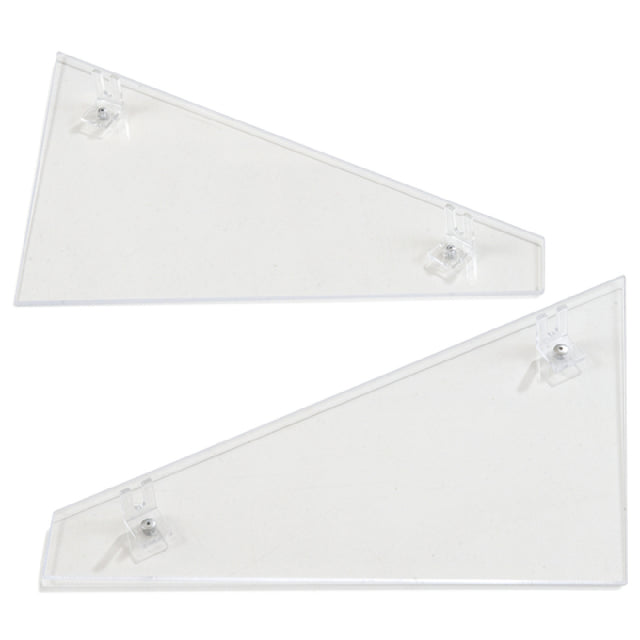 Carlisle 905107 Carlisle Sneeze Guard End Panel 14"L X 10"W (2) Single-end Panels