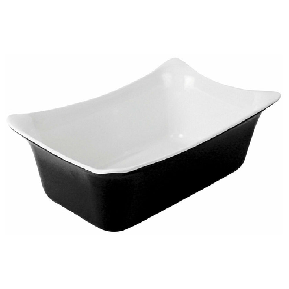 BauscherHepp TB3314W Fleur Collection Deli Crock GN 1/4 Size 2 Qt.