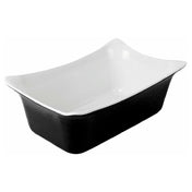 BauscherHepp TB3314W Fleur Collection Deli Crock GN 1/4 Size 2 Qt.