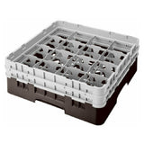 Cambro 16S434167 Camrack® Glass Rack With (2) Soft Gray Extenders Full Size