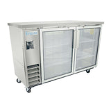 Empura E-KBB60-2G-24-S - Back Bar Cooler, 61.1"W X 24.4"D X 41.7"H, 16.6 Cu. Ft. Capacity