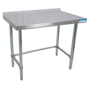 BK Resources SVTROB-3024 Work Table 30"W X 24"D 18/430 Stainless Steel Top
