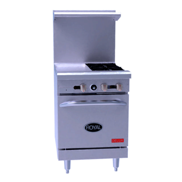Royal Range Of California RDR-2G12_NAT Delux Series Restaurant Range Gas