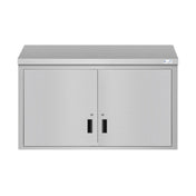 Koolmore KM-WMC-1548-S KoolMore Commercial Wall Cabinet 48"W X 15"D X 33"H (2) Shelves Locking Doors
