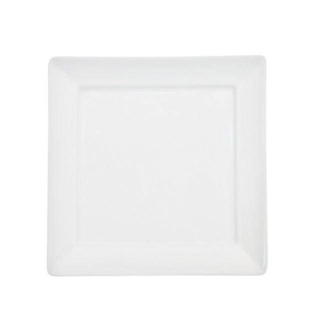 CAC China F-SQ5 Paris-French Plate 5"L X 5"W X 1/2"H Square
