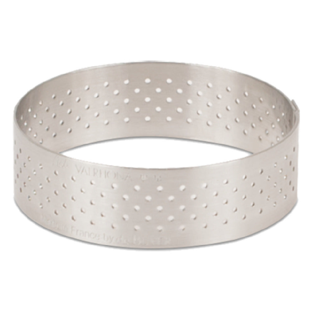 JB Prince M600 2.5 De Buyer Valrhona Tart Ring 2-1/2" X 3/4"H Round