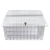 Hubert 86836 - Euro Display Basket Set, 14-5/16" X 20-1/4" X 6-1/8"H, Rectangular