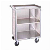 Lakeside 622 Bussing Cart Enclosed Back & Sides (3) Shelf