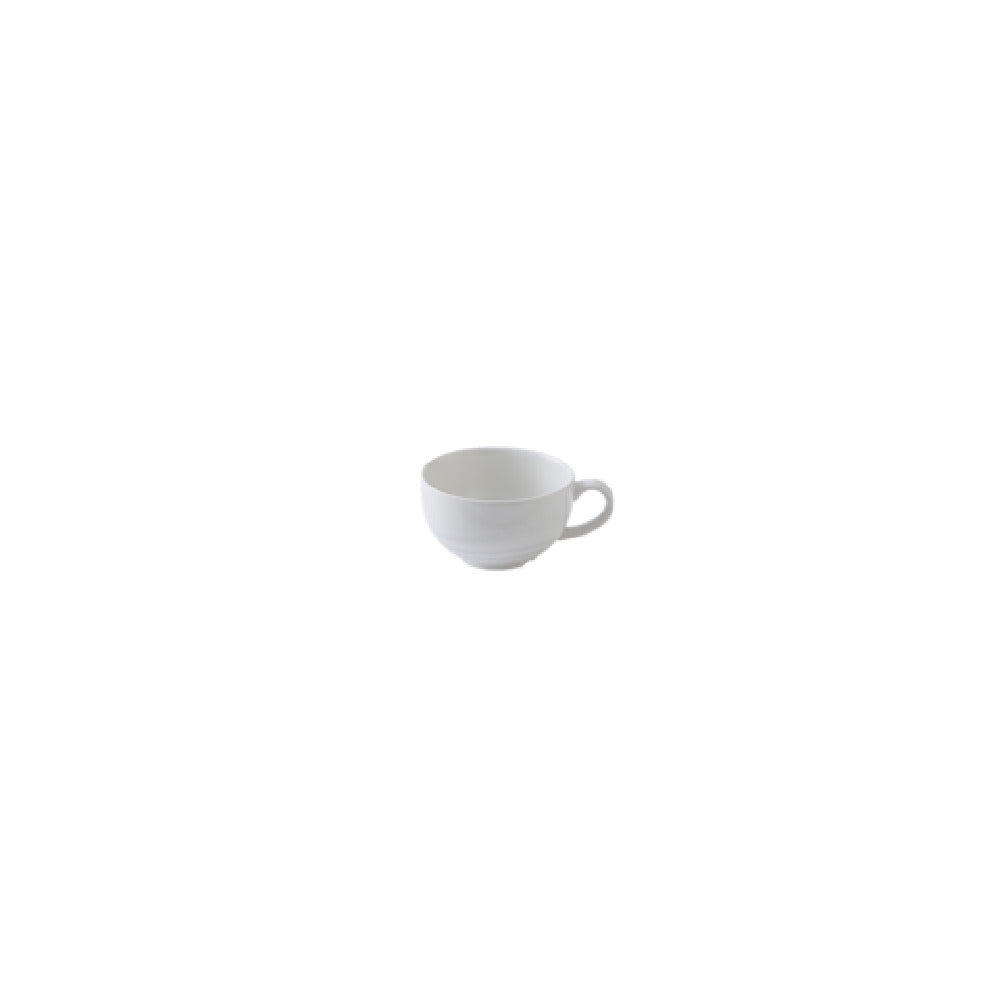 Arc Cardinal FP186 Dudson Harvest Norse White Cup 8.0 Oz (L:4.75'' X W:3.75'') Vitrified Ceramic