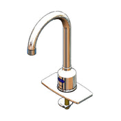 T&S Brass 5EF-1D-DG-4DP Equip Electronic Faucet Deck Mount Rigid