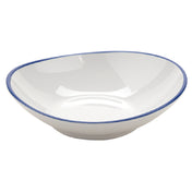 GET Enterprises B-60-W/CB Settlement Bistro™ Enamelware Bowl 6 Oz. (8 Oz. Rim Full) 5-3/4" X 5-1/4" X 1-1/4"