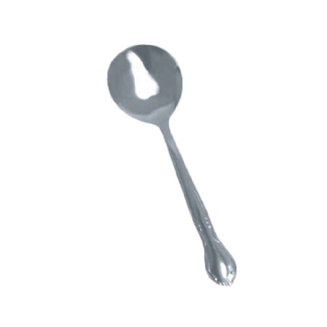 Thunder Group SLSF113 Bouillon Spoon 6.1" 18/0 Stainless Steel