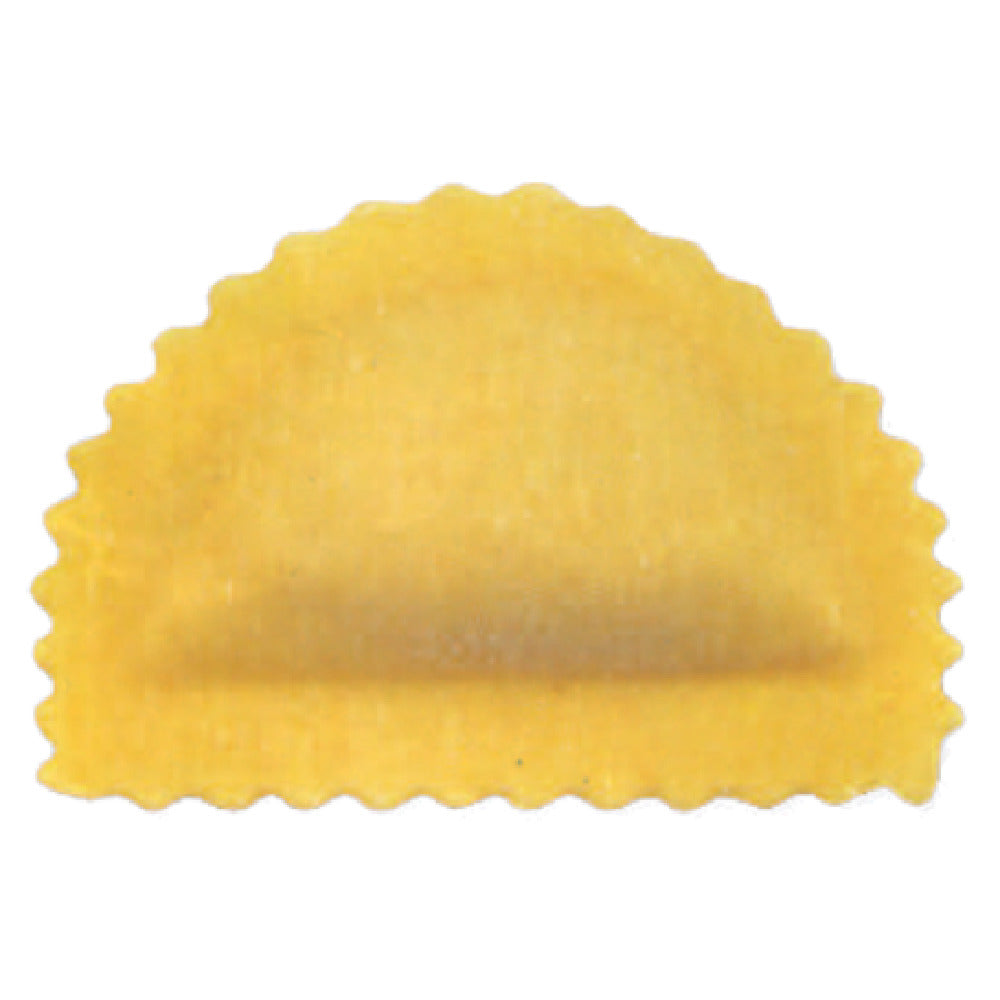 Arcobaleno Pasta Equipment MOLD-AMF-RS-29A Ravioli Mold #2925 Grams 3-1/4" X 2-1/4" Half Moon