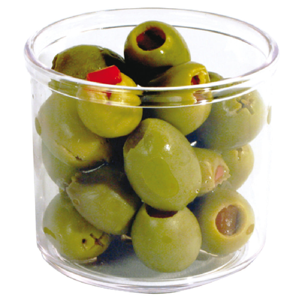 Winco CJ-7P Condiment Jar 7 Oz. Round