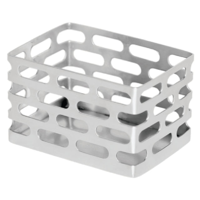 Service Ideas SB-61 Mod18 Steelworks Sugar Packet Holder 3-1/2" X 2-1/2" X 2-1/4"H
