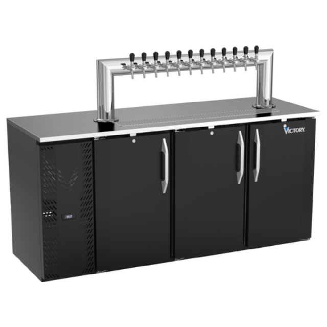 Victory VDDN72HC-B-12T - Direct Draw Dispenser 72"W X 26-1/8"D X 49-7/8"H, 23.643 Cu. Ft.