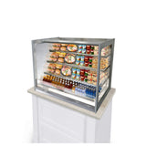 Federal Industries ITDSS4826 Italian Glass Countertop Display Case Self-service