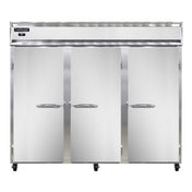 Continental Refrigerator 3RENPT-SD-GD Extra-Wide Refrigerator 75 Cu. Ft. Capacity