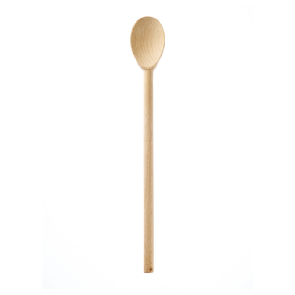 Mercer Culinary M33031 13 3/4" Wood Kitchen Spoon Beech Wood