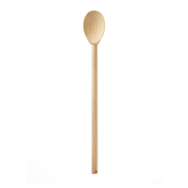 Mercer Culinary M33031 13 3/4" Wood Kitchen Spoon Beech Wood