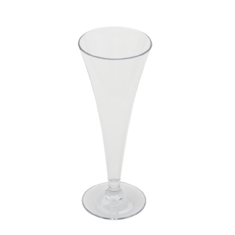 GET Enterprises SW-2017-CL Via Champagne Glass 5.5 Oz. (8 Oz. Rim Full) 3-1/6" Dia. X 8-2/5"H