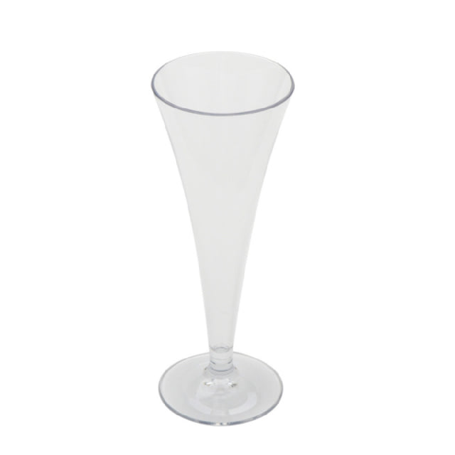 GET Enterprises SW-2017-CL Via Champagne Glass 5.5 Oz. (8 Oz. Rim Full) 3-1/6" Dia. X 8-2/5"H