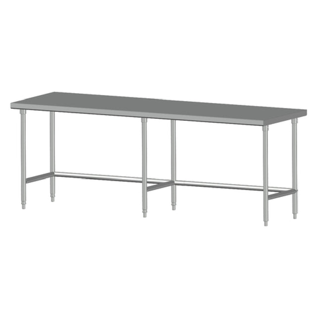 SPG 10-SL-SLC-30 - Universal Stainless Work Table, 120"W X 30"D, 14/300 Series Stainless Steel Top