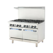 Turbo Air TAR-8_NAT Radiance Restaurant Range Gas 48"