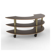 Steelite MGCMSX01WBXH - Modular Creative Curved Unit Mango Brushed Brass He, 81.5" X 41.0" X 35.0"
