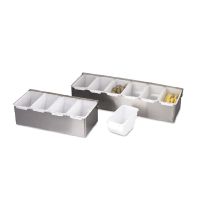 Alegacy Foodservice Products 79305 Bar Caddy Insert Only 1 Pint 5-3/4" X 3" X 2-7/8"