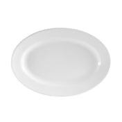 CAC China RCN-51 Clinton Platter 15"L X 10-1/4"W X 1-1/2"H Oval
