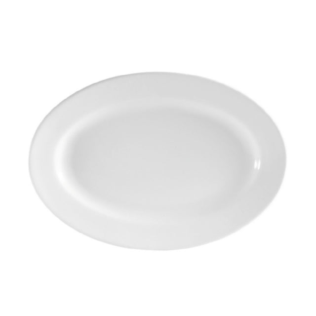 CAC China RCN-51 Clinton Platter 15"L X 10-1/4"W X 1-1/2"H Oval