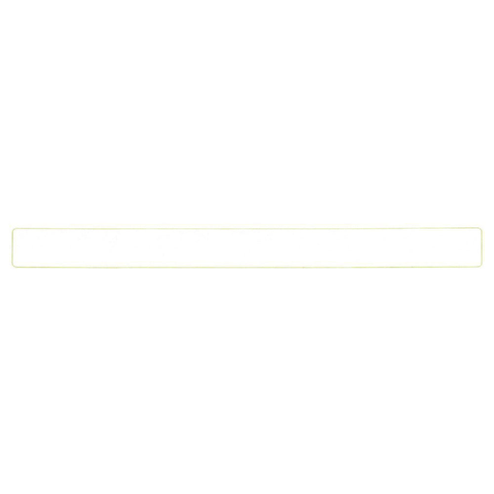 Hubert 45397 - Band-It Laser Labels, Blank, 13-3/4" X 1-1/8"H