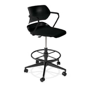 Forbes Industries AS015A13H## Acton® Caster Base Task Stool Non-upholstered Arms With Arm Caps