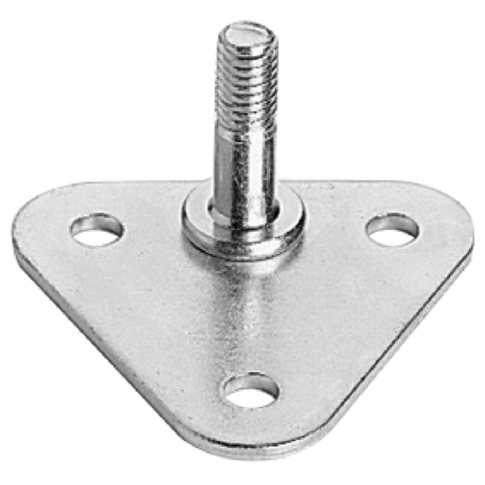 SPG BPLATE - Amco Post Plate, Mounts Post To Floor Or Counter Top, Plated