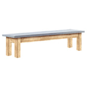Hubert 85048 - Table, 38" X 10" X 10-1/2"H, Rectangular