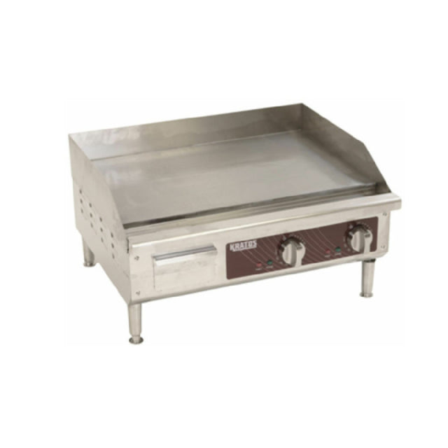Hubert 29M-006 - Kratos® Countertop Electric Griddle, 24"W X 15-1/2"D Cooking Surface