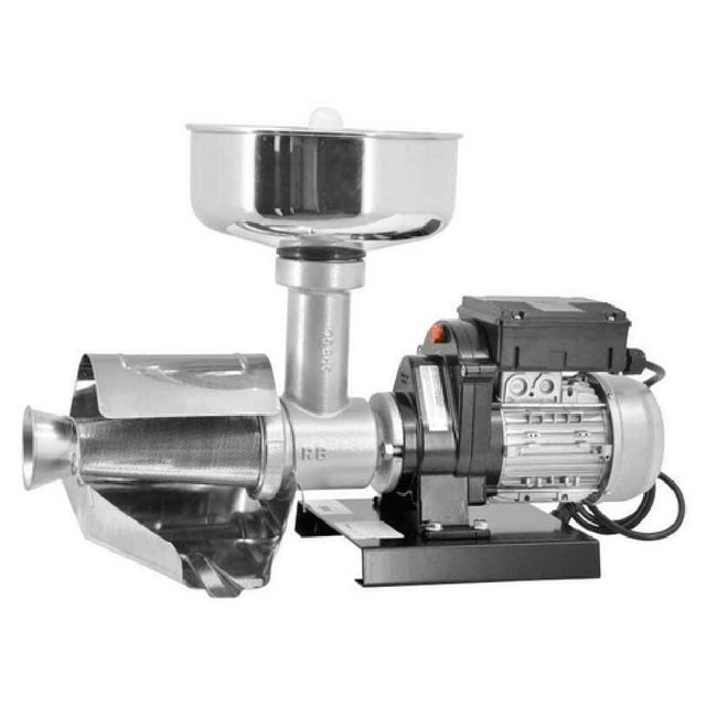 Omcan 18902 (TS-IT-0110-M) Trento Tomato Squeezer Electric 18/10 Stainless Steel Filter Cone