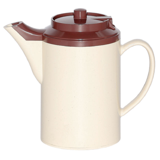 Service Ideas TS612ST/BR Teapot 0.5 Liter (16 Oz.) 3-1/2" X 6-1/2" X 6"