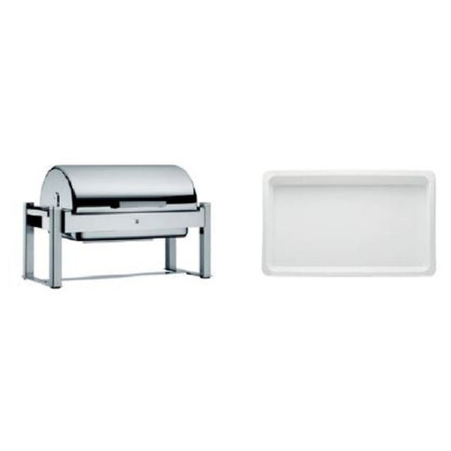BauscherHepp 06.3335.6011 Chafing Dish Promo Kit Includes: (1) Manhattan 1/1 GN Chafing Dish With Roll-top Cover (06.3335.6041) & (3) 247 Oz.