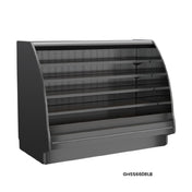 Structural Concepts GHSS460RLB (CURVED) Fusion® Refrigerated Self-Service Case With Curved Profile