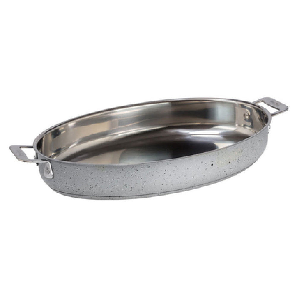 Bon Chef 60018STARLIGHT HotStone Cucina Au Gratin 4 Qt. 15-3/8" X 10" X 2-5/8" H