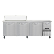 Continental Refrigerator RA93SN12 Refrigerated Base Shallow Depth Sandwich Unit