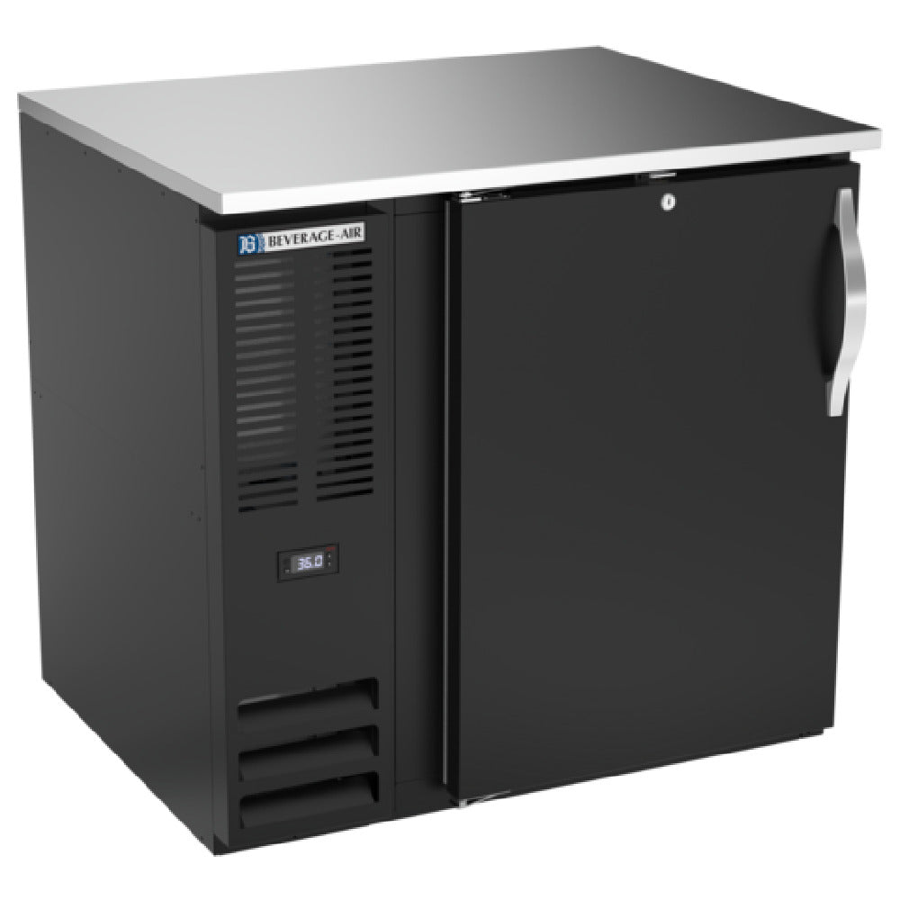 Beverage Air BB36HC-B - Refrigerated Back Bar Storage Cabinet, One-section, 36"W X 30-3/8"D X 34"H