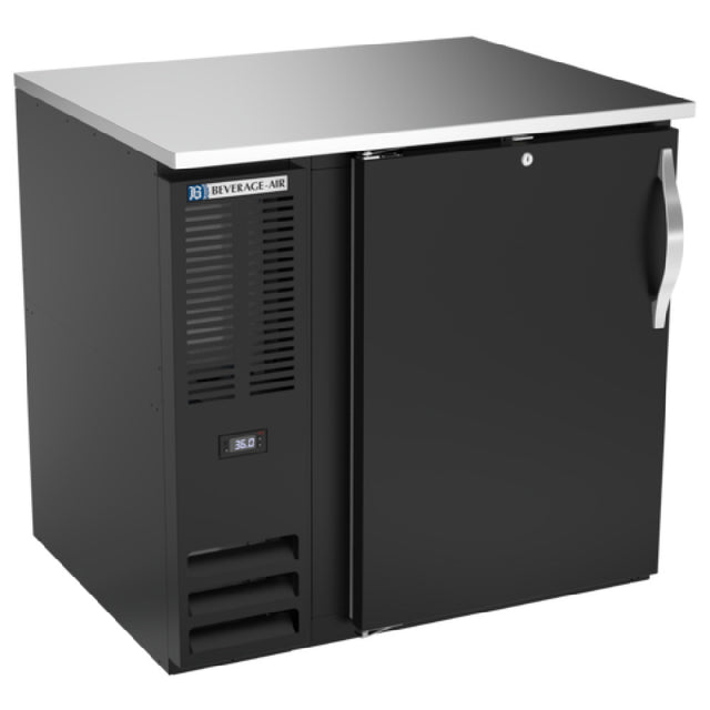 Beverage Air BB36HC-B - Refrigerated Back Bar Storage Cabinet, One-section, 36"W X 30-3/8"D X 34"H