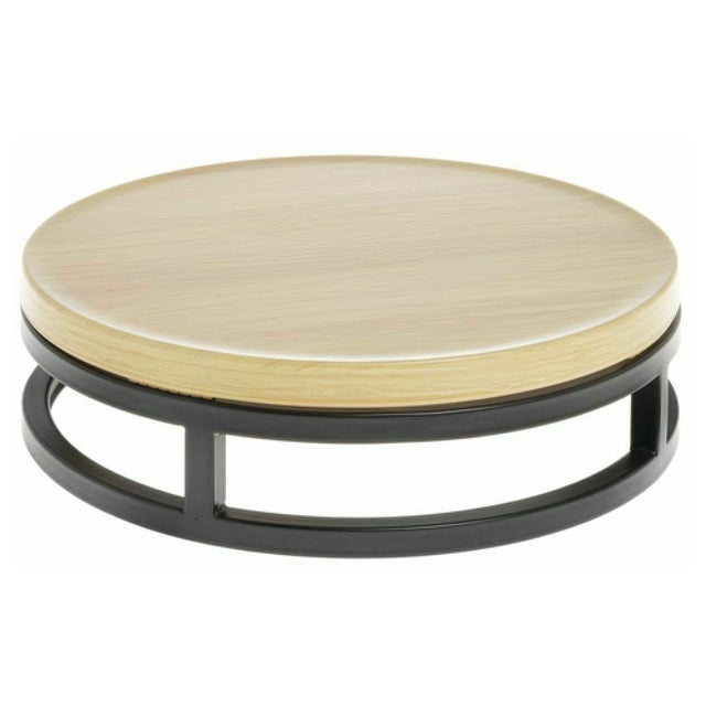 Hubert 20431 - Cerve Collection Riser, 11-1/5" Dia. X 3-1/5"H, Short