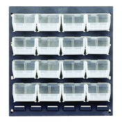 Quantum QLP-1819-210-16CL Louvered Panel Wall Mounted 18"L X 6"D X 19"H