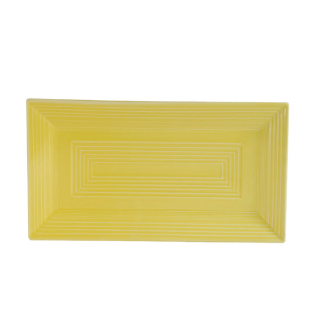 CAC China TG-RT13-SFL Tango Platter 11-5/8"L X 6-3/8"W X 1"H Rectangular