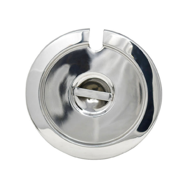 Omcan 44670 (44670) Steam Table Inset Cover 2-1/2 Quart Notched