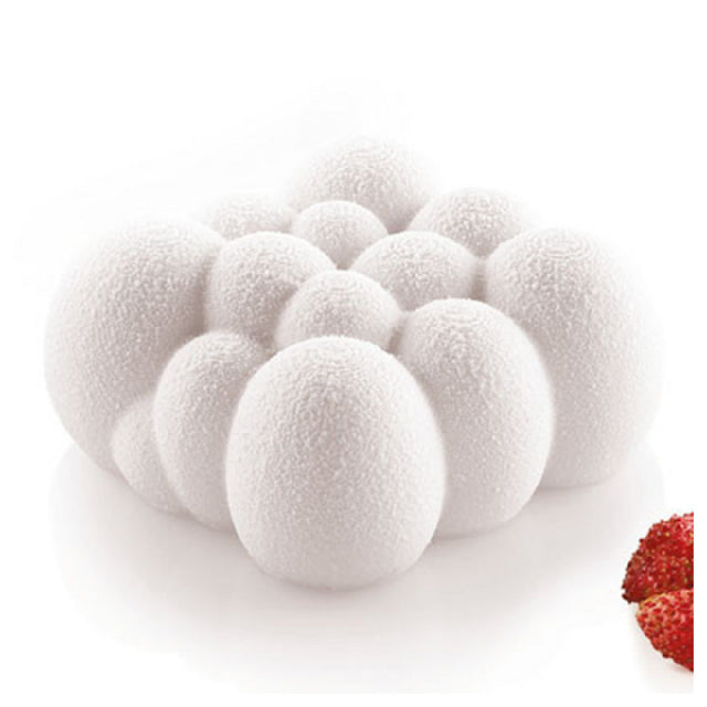 JB Prince MA225 Cloud 120 Silicone Mold (6) Forms White
